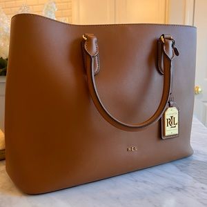Ralph Lauren Leather Tote
